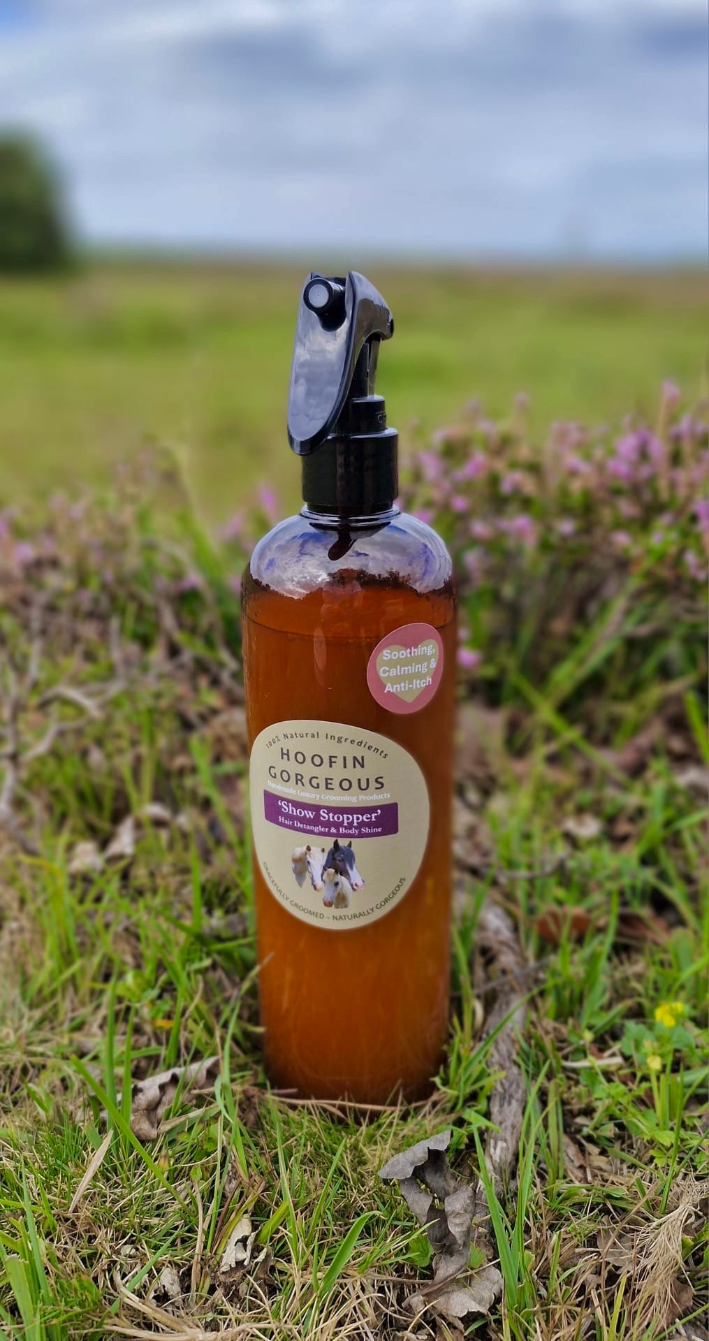 'Show Stopper' - Luxury Botanical Horse De-tangler & Body Shine Spray 500ml