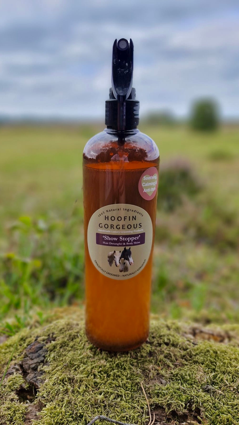 'Show Stopper' - Luxury Botanical Horse De-tangler & Body Shine Spray 500ml