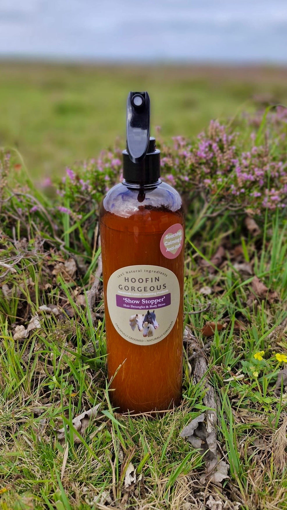 'Show Stopper' - Luxury Botanical Horse De-tangler & Body Shine Spray 500ml